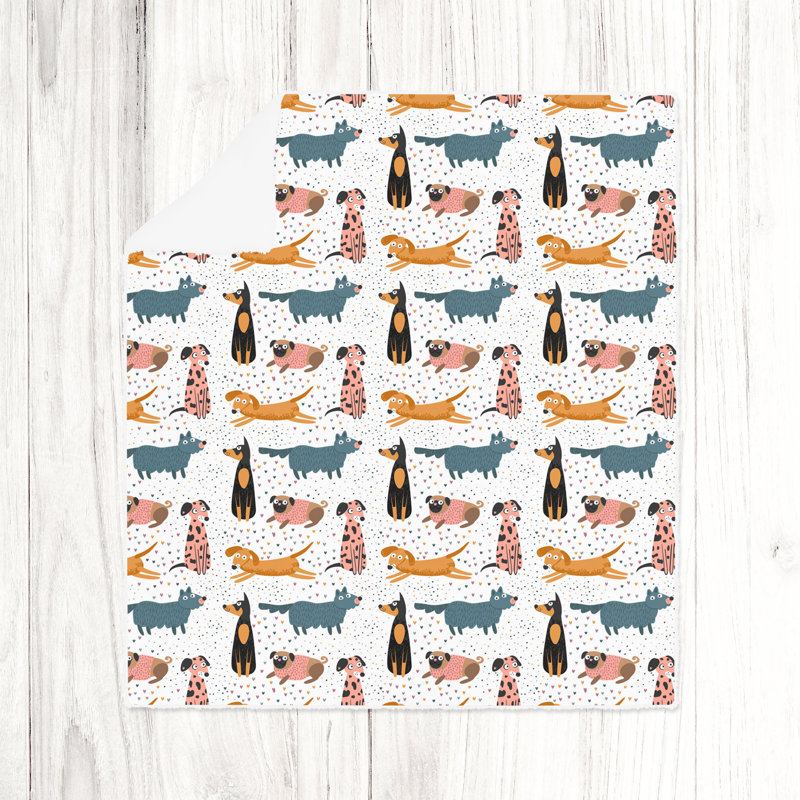 Throw Blanket, 51" W x 60" L