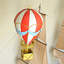 Modèle de ballonnet à air chaud rétro