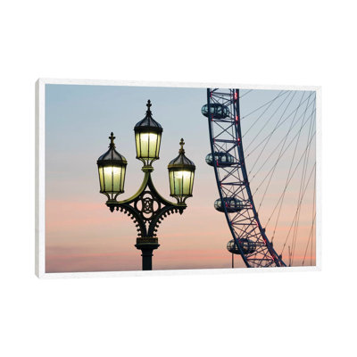 Jan Becke 1 Piece Floater Frame Wall Art on Canvas