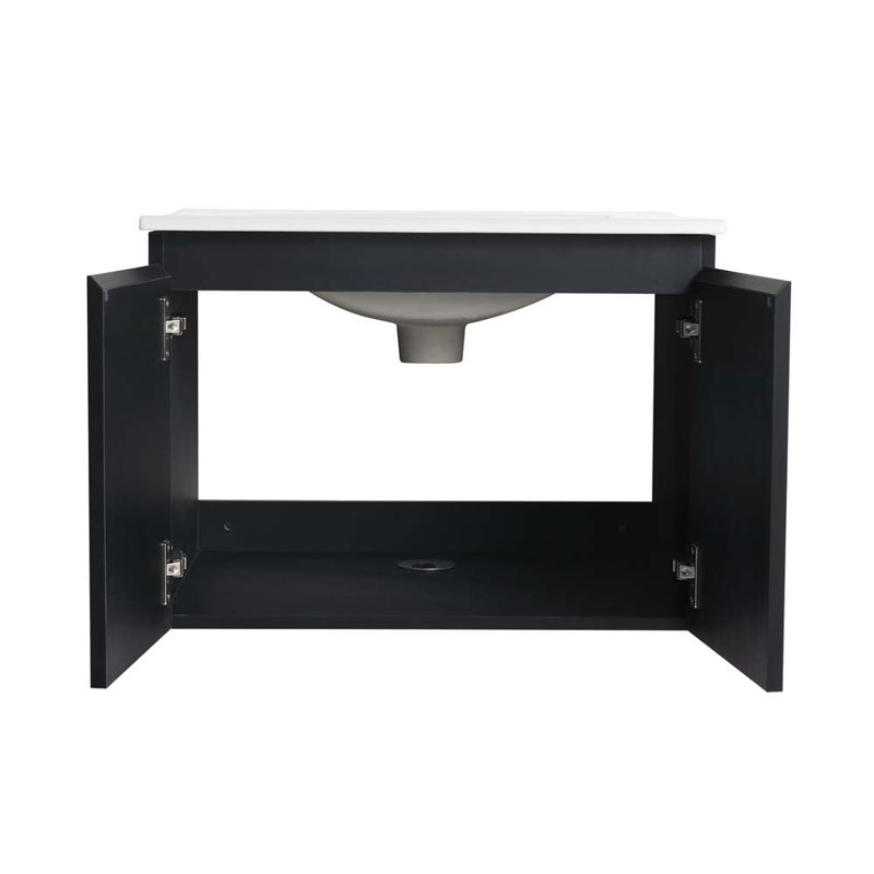 24 " W Free Standing Wall Mounted 1 Single With Ceramic Top