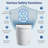 Modern Tankless Smart Toilet with Bidet Built-in, Intelligent Foot Sensor Flush, Heated Seat, Warm Air Dryer and LED Display, Elongated One-Piece Smart Bidet Toilet-121577206