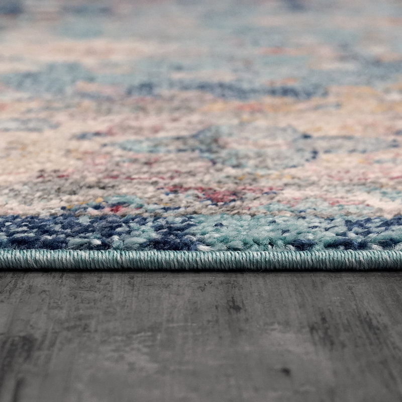 Oriental Indoor Rug, Round 5.3'