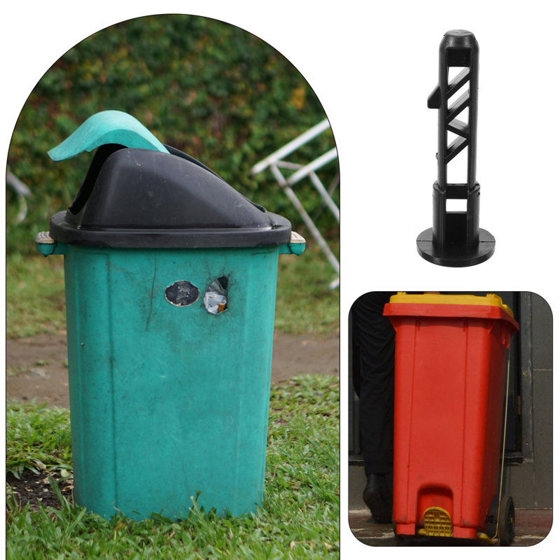 4Pcs Outdoor Trash Can Latches Wheeled Trash Can Latches Lid Garbage Bin Locking Pin