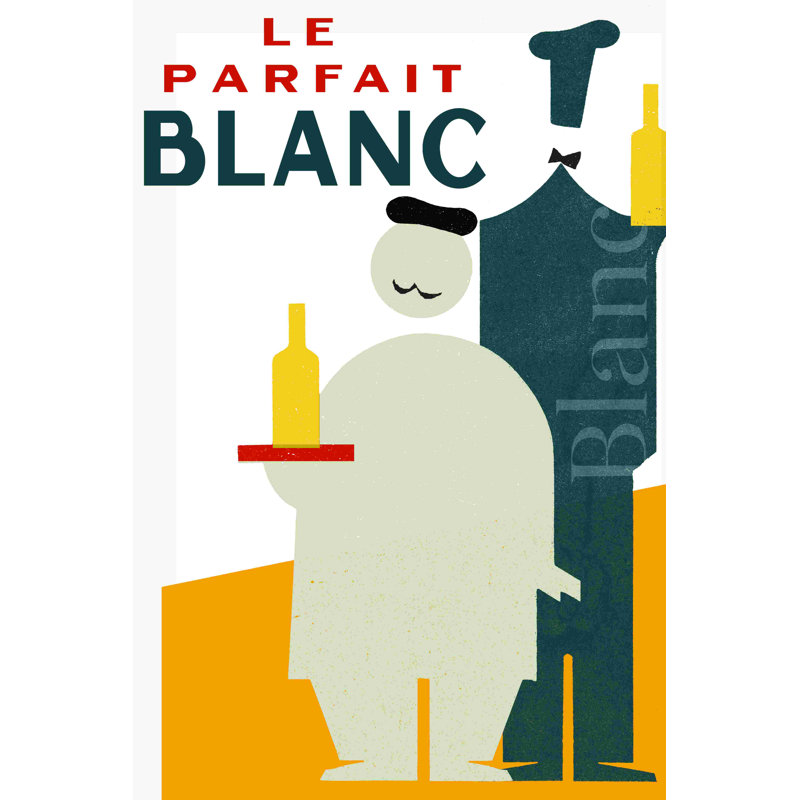 Le Parfait Blanc - impression, H 36 po x l 24 po, Oui, Papier avec cadre unique blanc