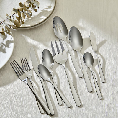 Eloise 18/0 Silver Stainless Steel Flatware Set