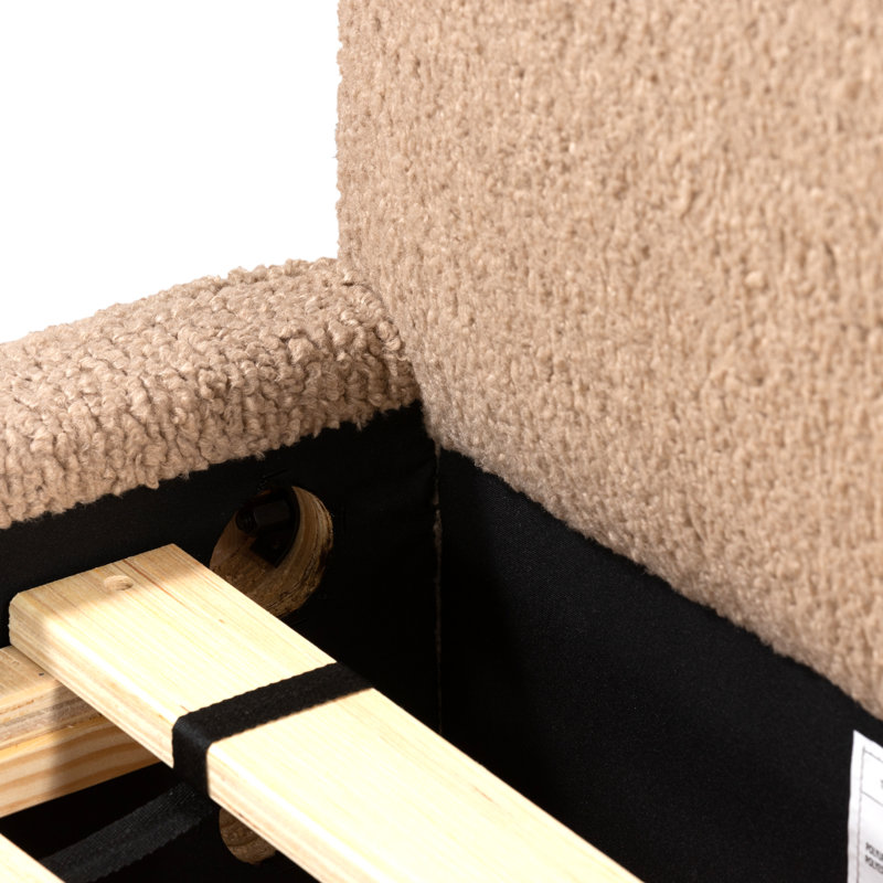 Aidan Upholstered Bed, King, Plushtone Linen
