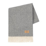 Pinstripe Cashmere/Lambswool Throw