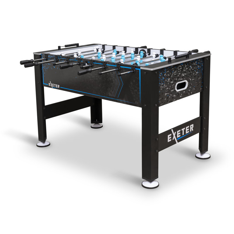 Exeter 54" Black and Blue Foosball Table