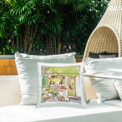 Outdoor Throw Pillow