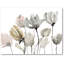 Reproduction d’art sur toile tendue « tulipes grises »-675876659