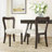 Alaric Mid-Century Modern Rubberwood Dining Chairs-956559178-956559180