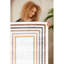Tapis luxueux en coton (80 x 120 cm / 2,6 x 4,0 pi) antibactérien et antidérapant en PVC | Hauteur des poils doux: 0,4 po, épaisseur totale: 0,3 po | Lavable à la machine, crème, jaune, rouge, orange, noir pour les espaces de vie modernes-112936915