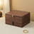 Black Walnut Wooden Jewelry Box, 3-Layer Flip-Top Rotating Organizer for Earrings, Necklaces, Rings, and Bracelets Storage.