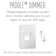 Adorne® Paddle 0-10V Single Pole and 3 Way Dimmer with Microban