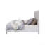Grand lit Katia en lin gris clair, gris rustique et blanc vieilli-1122780114