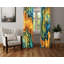 Paire de rideaux semi-transparents en polyester Emilce-2087568894