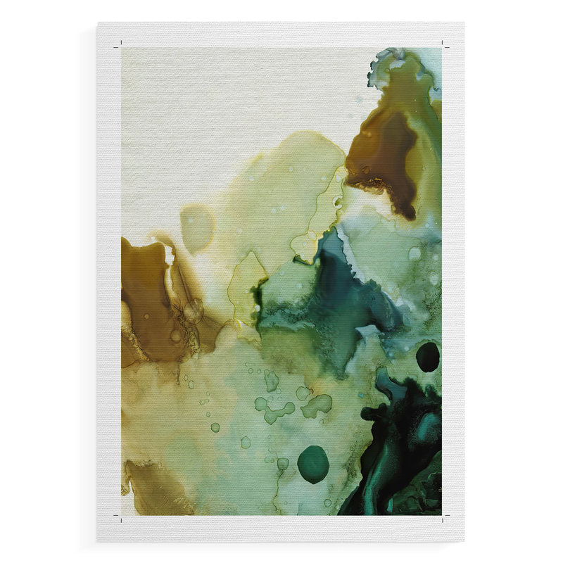 Eau et terre II - Impression sur toile seulement - NON-CADRE, H 18 po x l 12 po