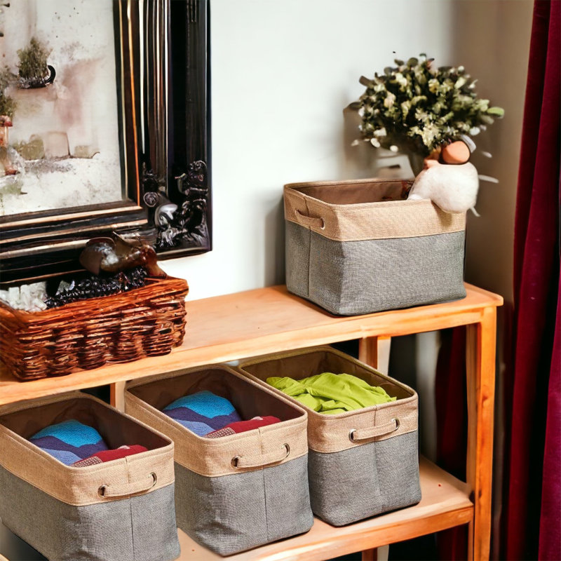 Latitude Run® Fabric Bin
