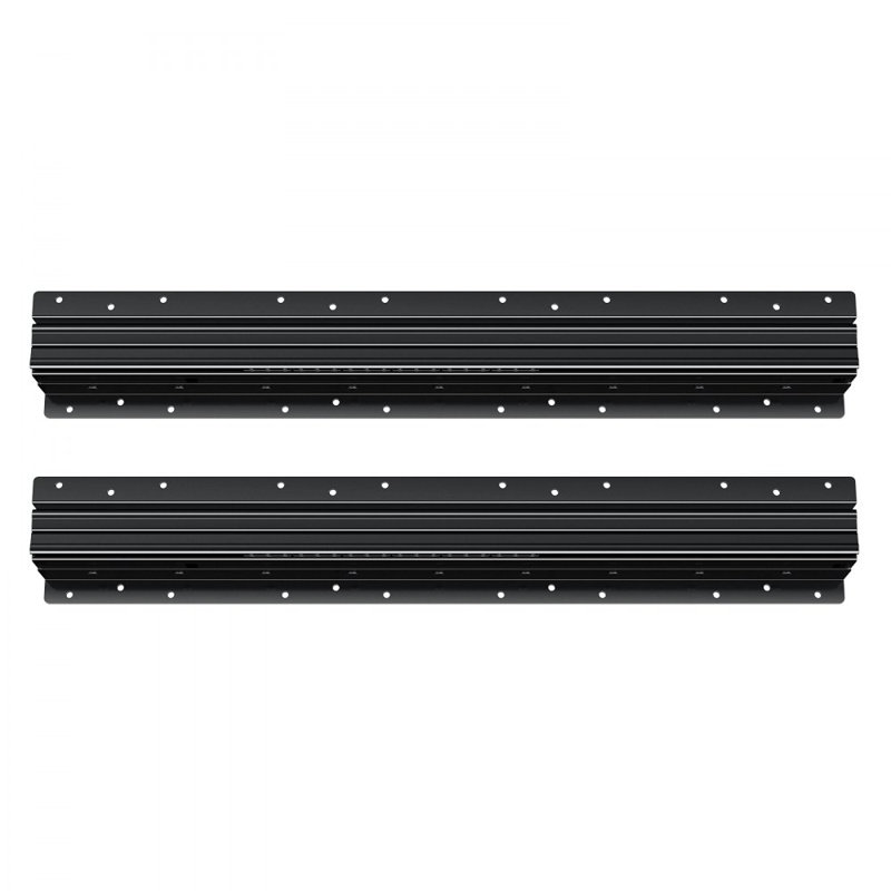 Undermount Drawer Slides Under Stair Cabinet Rails 260 LB Load, 5.5cm H x 60cm W x 7.5cm D