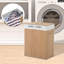 HOMCOM Laundry Basket 100L Collapsible Laundry Hamper-118434834-67202383