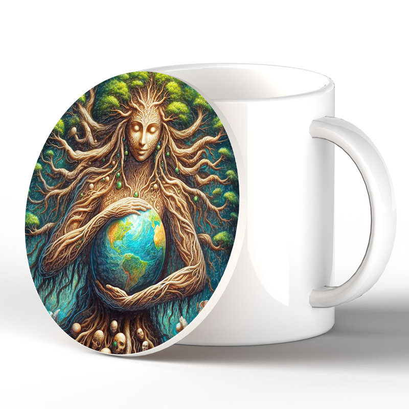 Ceramic Round 1 Piece Coaster