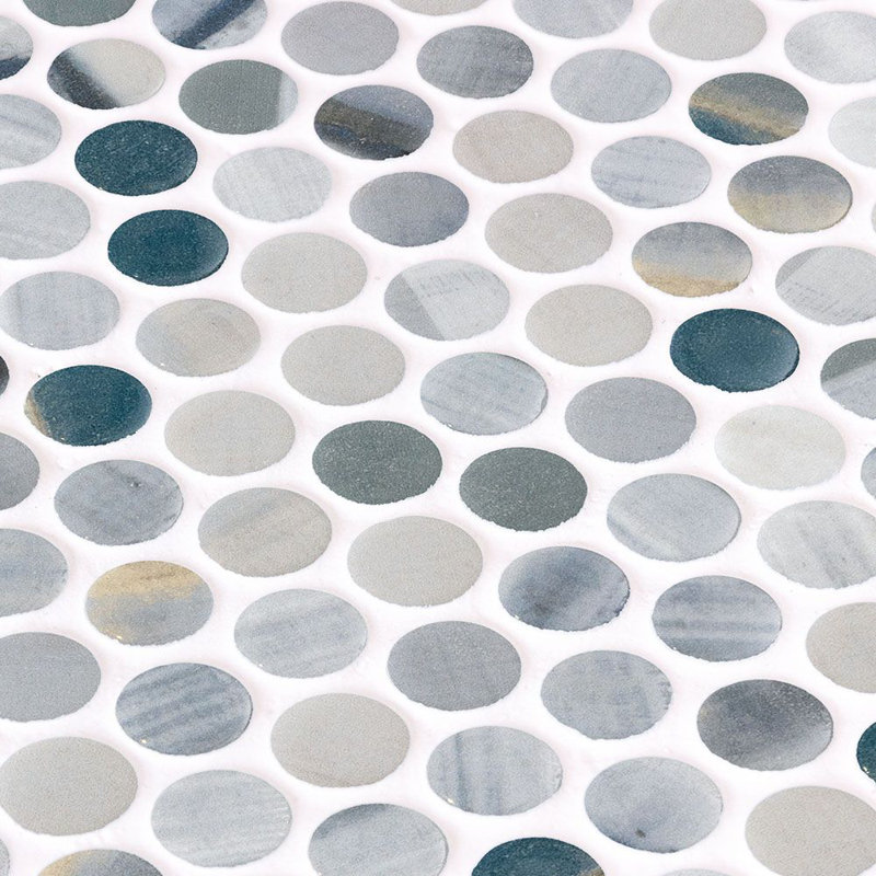 Carreau de mosaïque en verre recyclé Spectrum, Nora