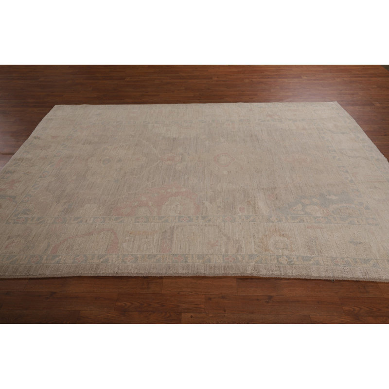 Tapis teint en terre Oushak 6 x 9