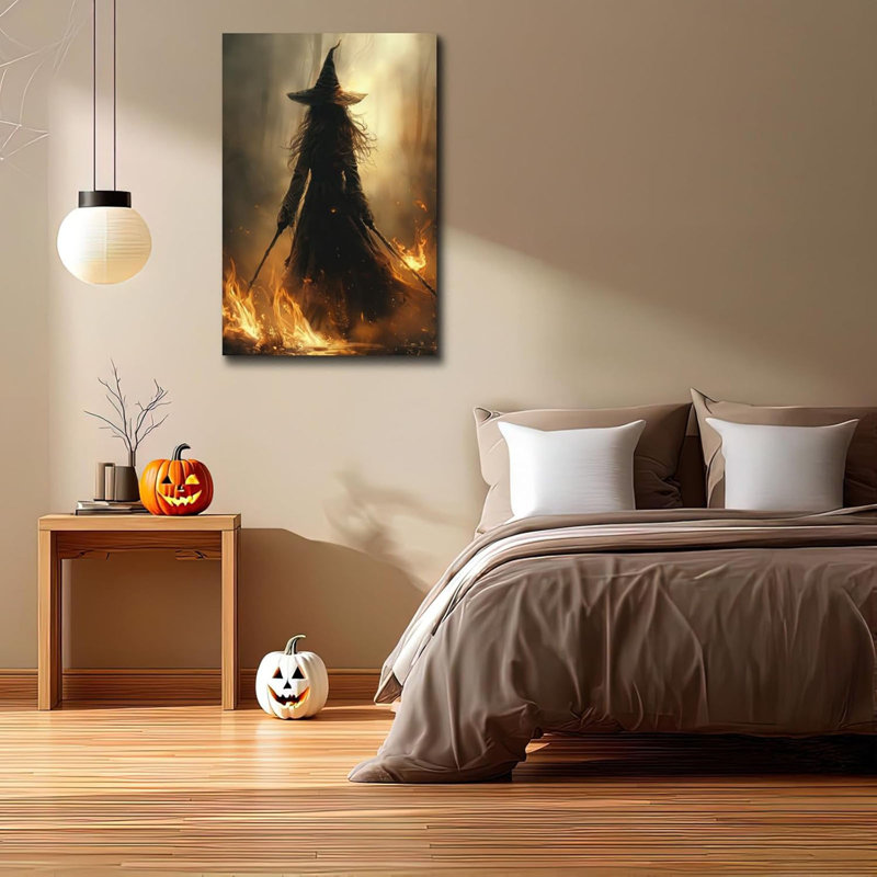 Art d'Halloween sorcière gothique Halloween