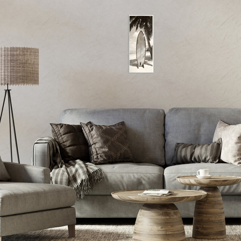 Plaque murale monochromes Surf Paradise, design par LSR Design Studio