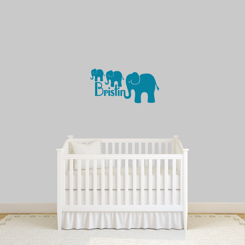 Animals Wall Decal, Teal, Yes