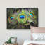 Peacock Feathers - Wrapped Canvas-56630264