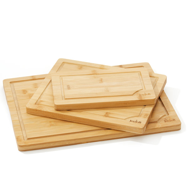 Wayfair Basics® 3 Piece Bamboo Cutting Board Set