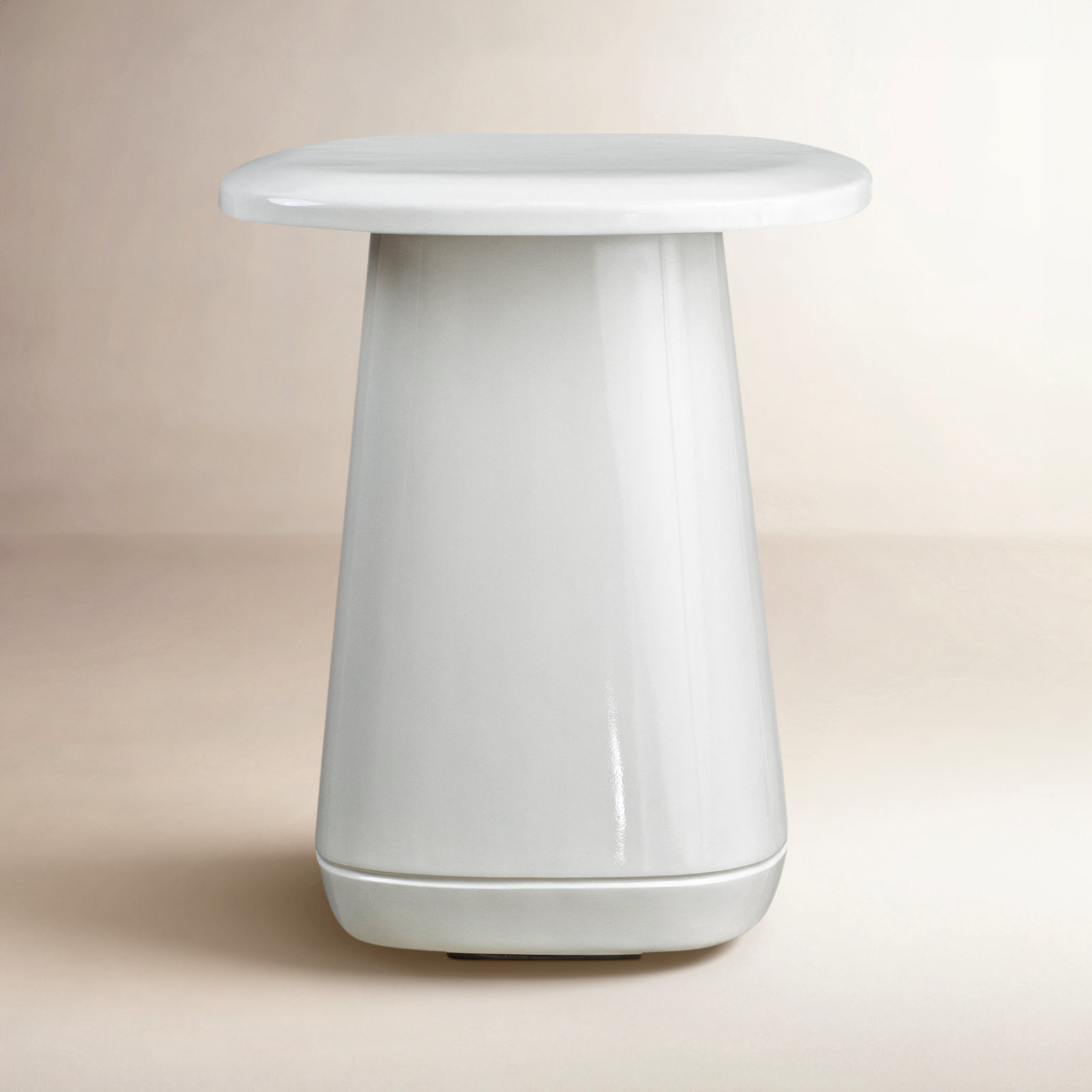 Kerri End Table, White