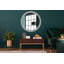 Huldar Glass Flat Wall Mirror
