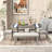Sharees 6 - Person Trestle Dining Set-1026710902-1026710903-1026710900