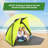 Wakeman Beach Tent and Sun Shelter - Water and Wind-Resistant Shade Canopy for UV Protection - Easy Set-Up Tent with Carry Bag-44218564