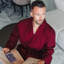 Rorry Mid-Calf Bathrobe with Pockets-75051906