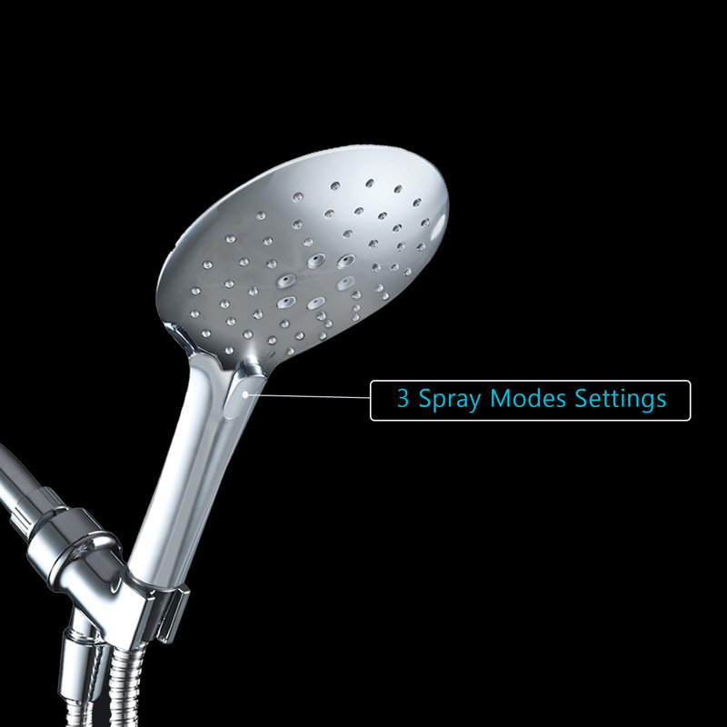 Handheld Shower Head 2.5 GPM GPM with Self-Cleaning