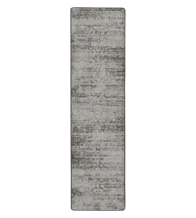 Tapis oriental argenté brun Goutier Camak