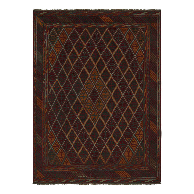 One-of-a-Kind 6'7"X8'10" Hand Knotted Area Rug