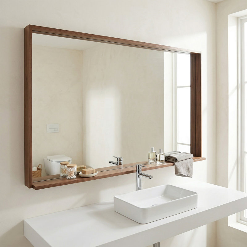 Miroir de salle de bain 42 po Prairie Grove, 27,6 po x 55,1 po