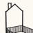 Metal House Platform Bed With Guardrail-1749464083-1749464080