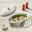 Le Creuset Stoneware Heritage Fish Baker, 1.7 Qt. - Cerise-657874406
