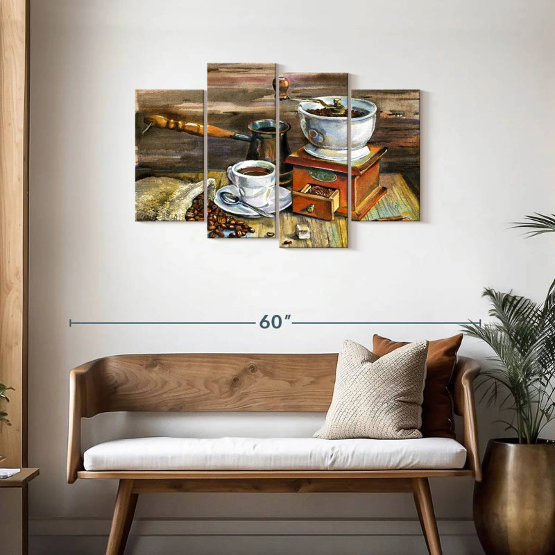 Café moulu Yarlin, H 27 po x l 43 po