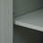 Tall Storage Cabinet With Two Drawers For Bathroom/Office, Grey-582774930