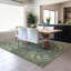 Tapis botanique intérieur / extérieur lavable à la machine Lanphear ACN2411-1048656692