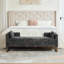 Banc de rangement rembourré 63,98 po-2041431451-2041431450