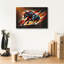 «Charging Bull» par Rey Klimt, art mural sur toile-1910444503