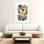 Aquarelle, cercles, neutre, abstrait, contemporain, art mural-1867475400