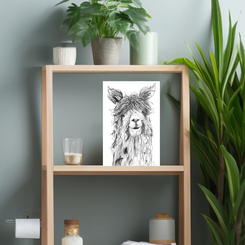 I'Ll Pack A Pencil 1 Abstract Contemporary Wall Art Print, 45.72cm H x 30.48cm W
